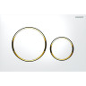 Смывная клавиша GEBERIT SIGMA 20 115,882.KK.1 белый золото